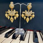 Pendientes de tembladeras de almendra