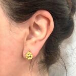 Pendientes de Calabaza con Lazo Pequeños