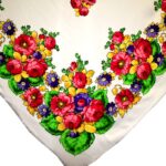 Pañuelo de flores naturales