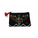 Bolso cartera bordado. Ref. 02