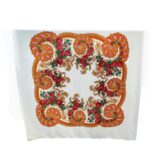 Pañuelo Portugués Vienense en Viscosa Color Blanco