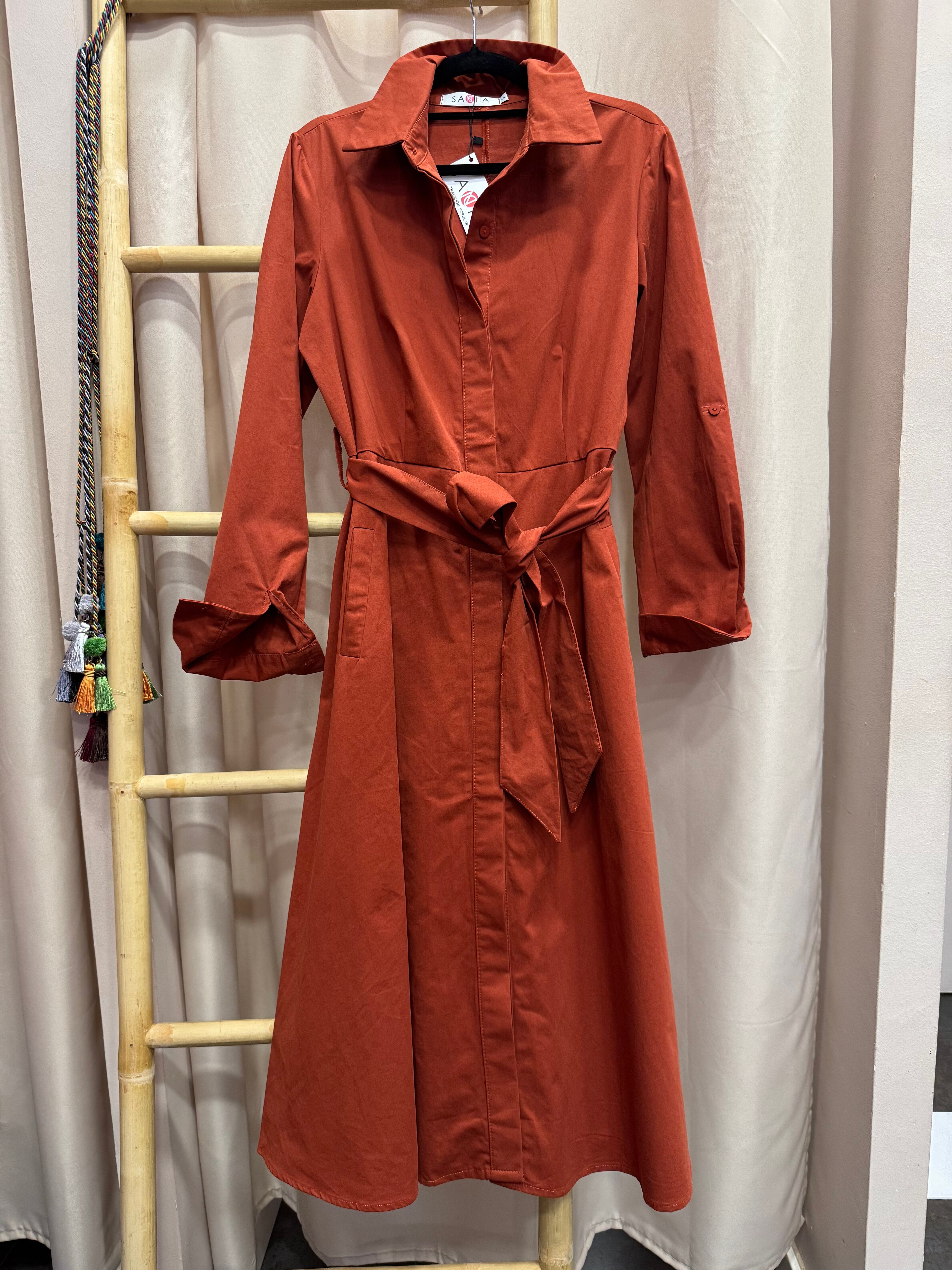 Vestido Camisero Modelo María