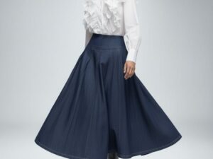 CAMISA VOLANTES BLANCA REALIZADA EN NUESTROS TALLERES PROPIOS SANCHA TRADICION POPULAR DE BADAJOZ